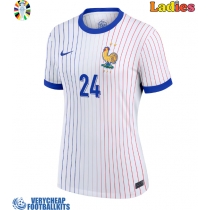 France Ibrahima Konate #24 Replica Away Shirt Ladies Euro 2024 Short Sleeve